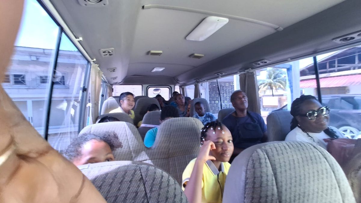 Trajet en minibus