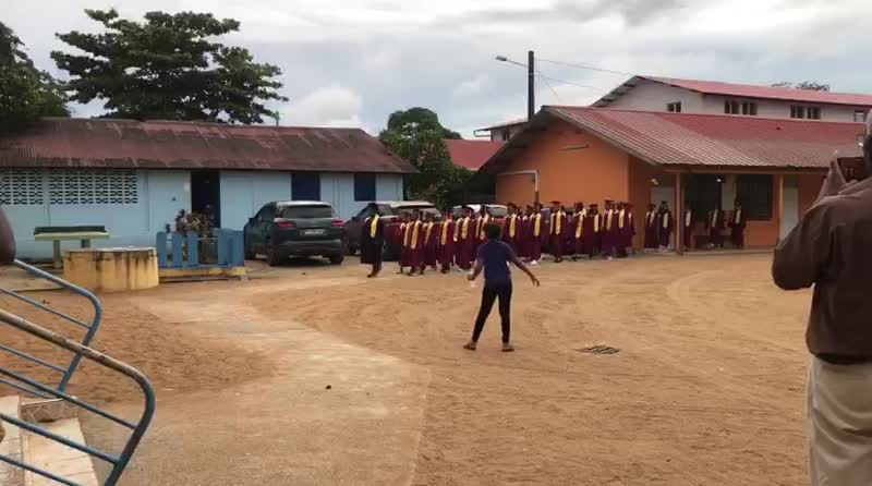 Vidéo de la cérémonie de graduation