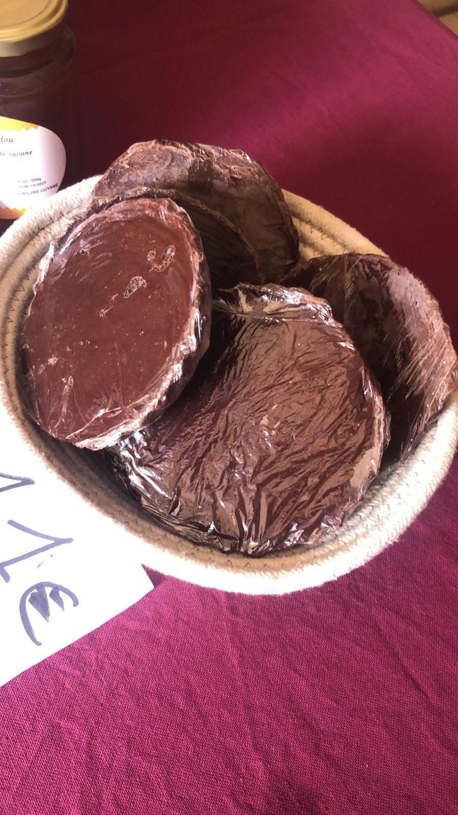 Galettes de manioc