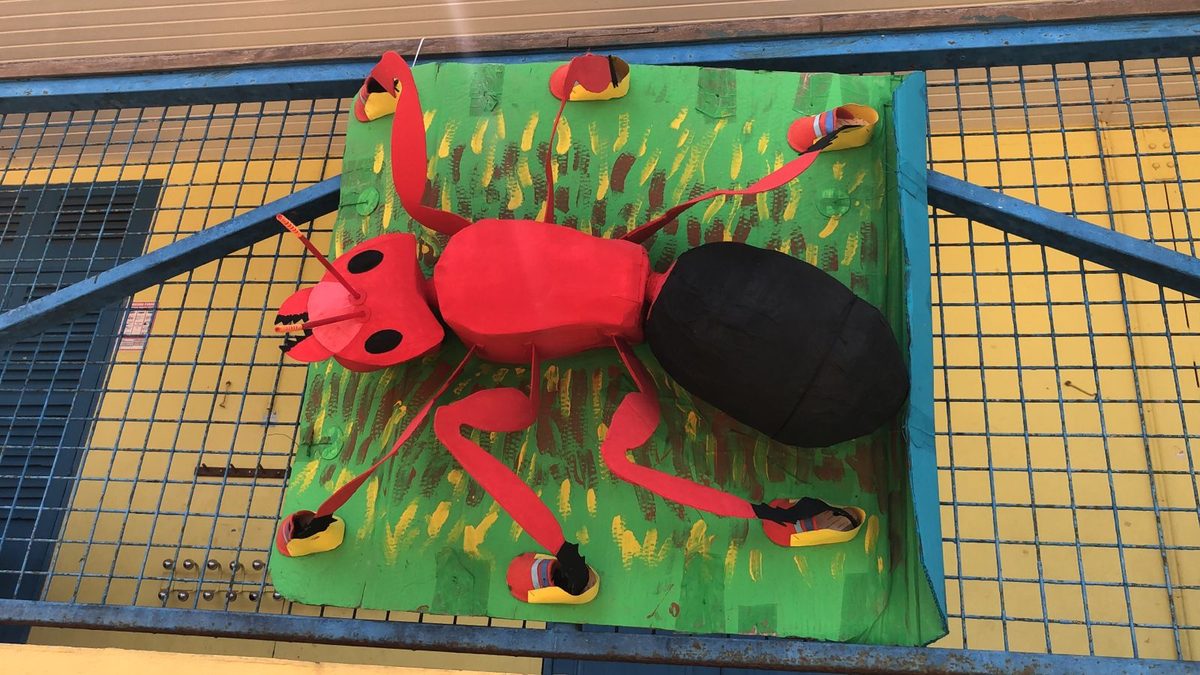 Décor en forme de fourmi