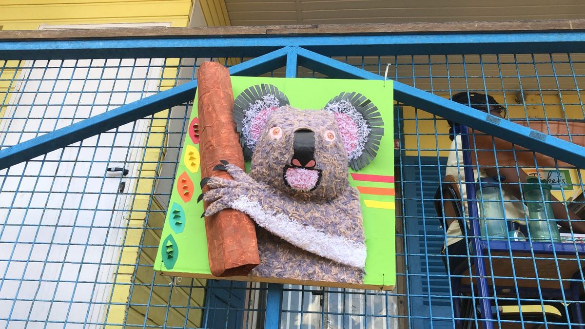 Décor en forme de koala
